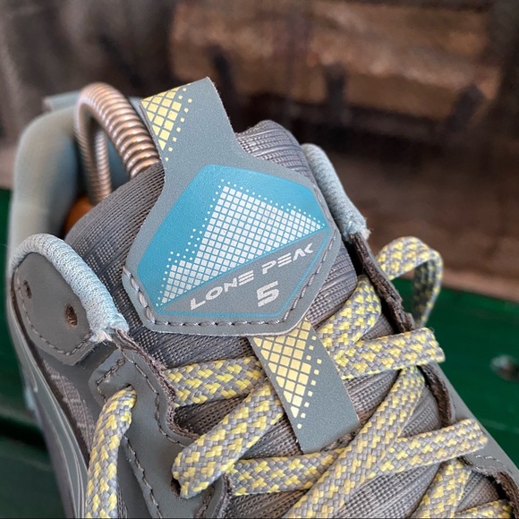 Altra Lone Peak 5 Womens 8.5 Green Trail Runners Shoes Hiking Running 508703 - Picture 4 of 12